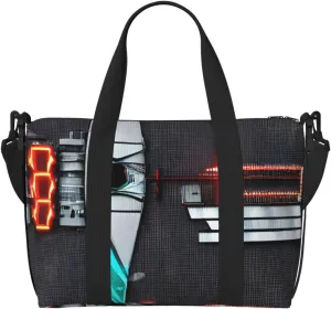 Travel Duffle Bag Weekender Bag Carry On Tote Bag Sport Gym Bag for Women Men Darts arrows Print