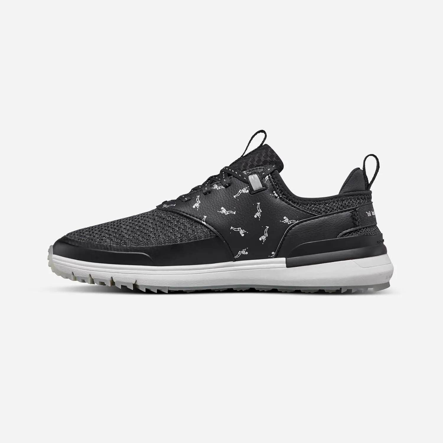 True LUX Hybrid, Men's Golf Shoes, Waterproof Knit Upper, 100% Nappa Leather Saddle