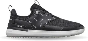 True LUX Hybrid, Men's Golf Shoes, Waterproof Knit Upper, 100% Nappa Leather Saddle