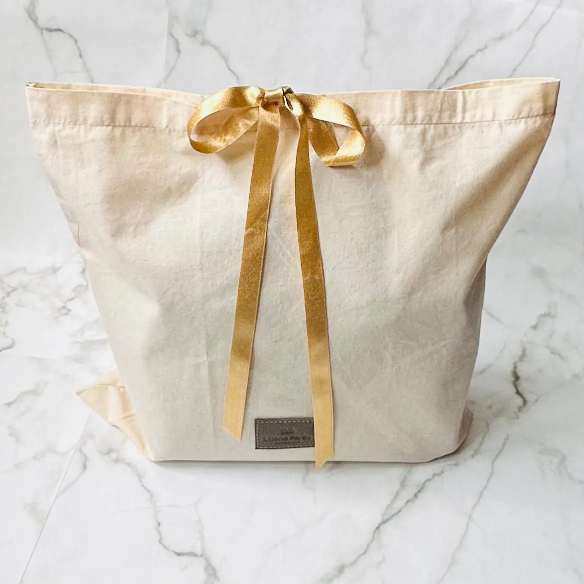 Turquoise /Cream Bowling Bag