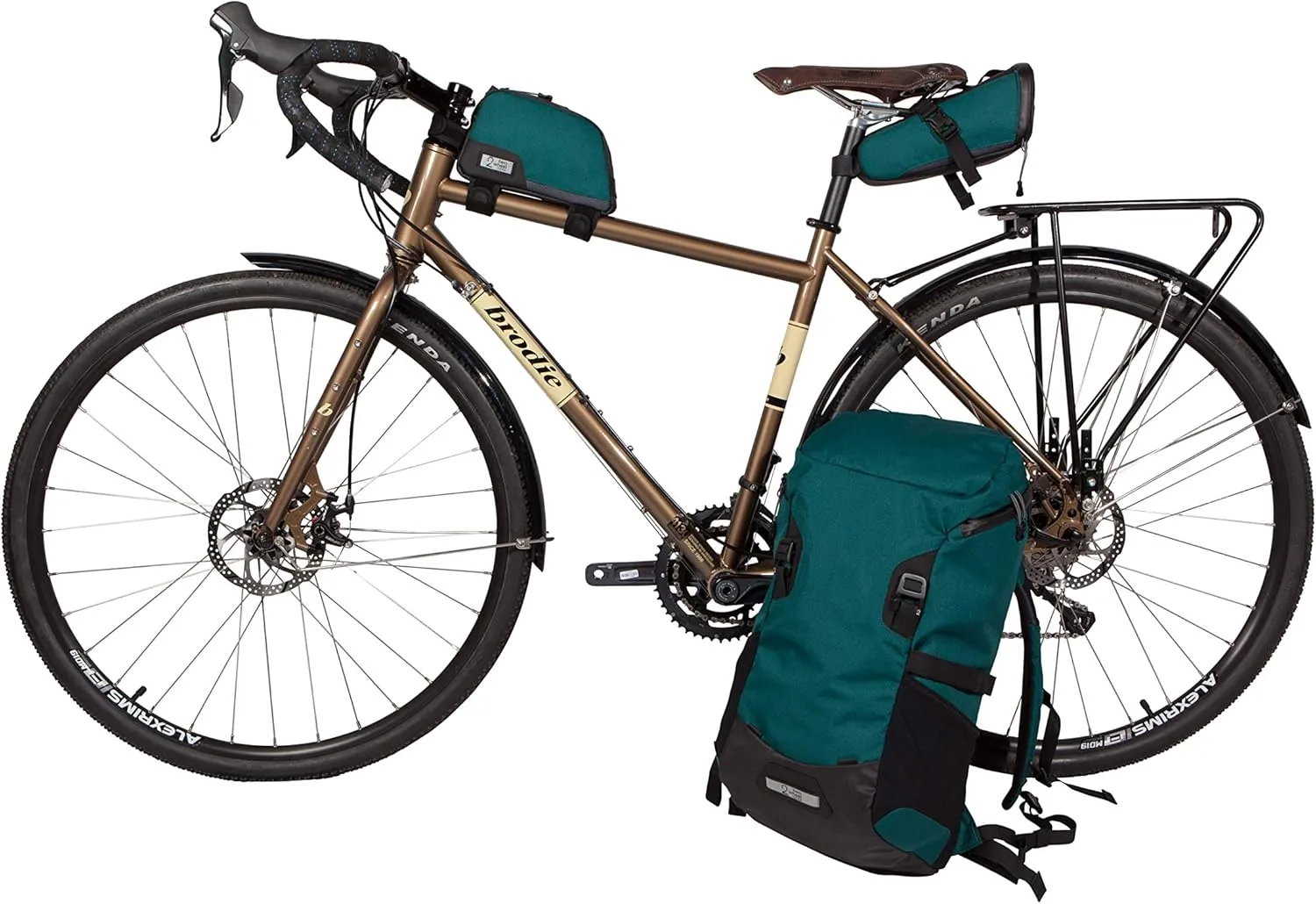 Two Wheel Gear - Commute Seat Pack - Water Resistant under Saddle Bag for Bicycle - for Bike Commuting and Touring