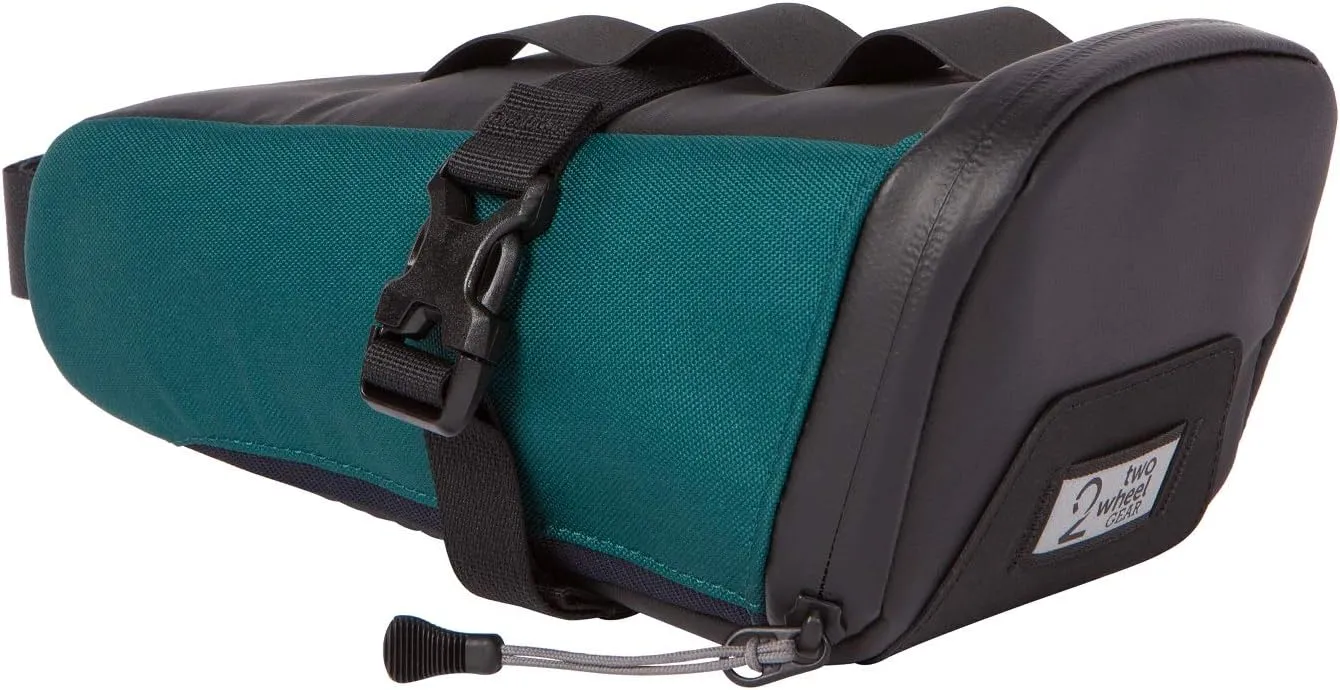 Two Wheel Gear - Commute Seat Pack - Water Resistant under Saddle Bag for Bicycle - for Bike Commuting and Touring
