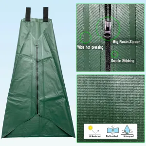 USHIGHTLIGHT All New 20 Gallon Tree Watering Bag, Slow Release Watering Bag for Trees, Portable Tree Drip Irrigation Bag, Water Saving Irrigation Water System(1/2/3) (1, 20 Gallon)