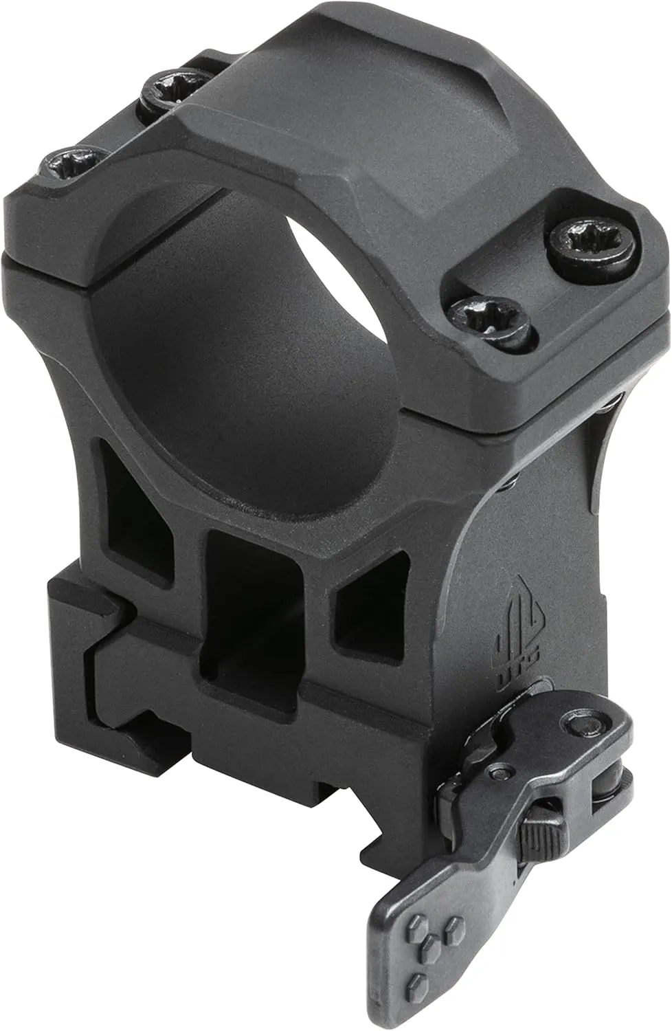 UTG ACCU-SYNC QR 1" High Profile Scope Rings, Picatinny, Black