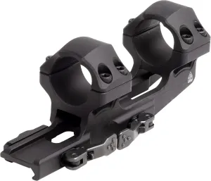 UTG ACCU-SYNC QR 1", Medium Pro, 34mm Offset Scope Mount,Black