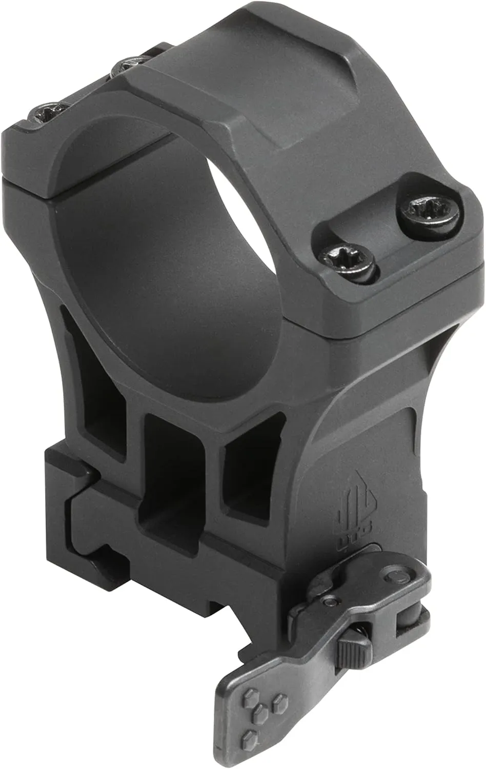 UTG ACCU-SYNC QR 30mm High Profile Scope Rings, Picatinny, Black