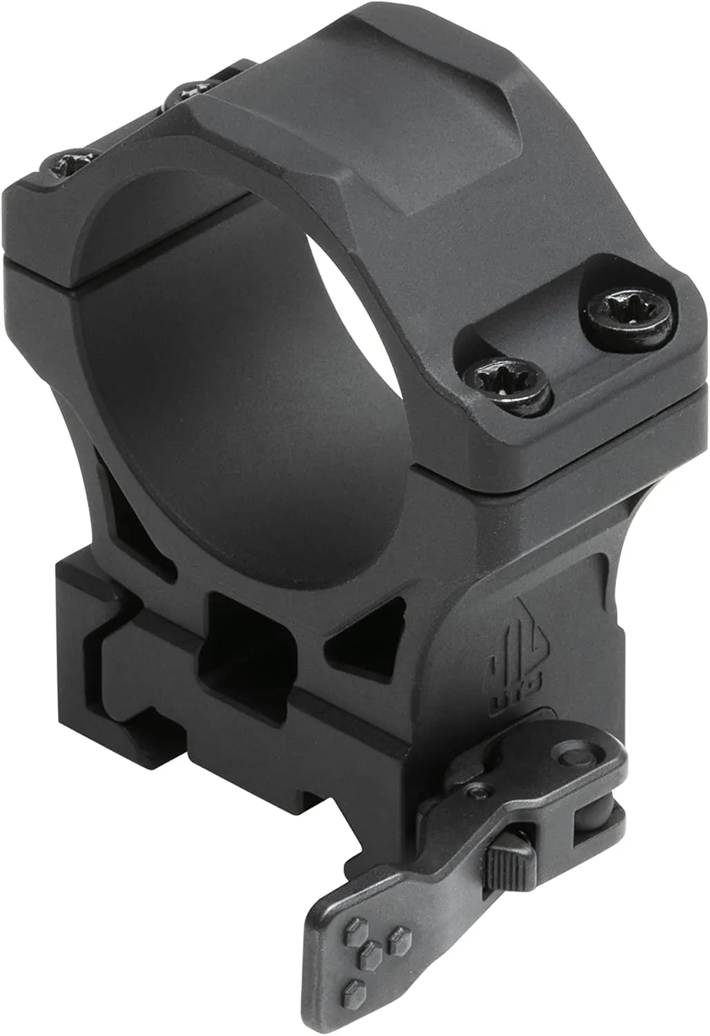 UTG ACCU-SYNC QR 30mm Med. Profile Scope Rings, Picatinny, Black