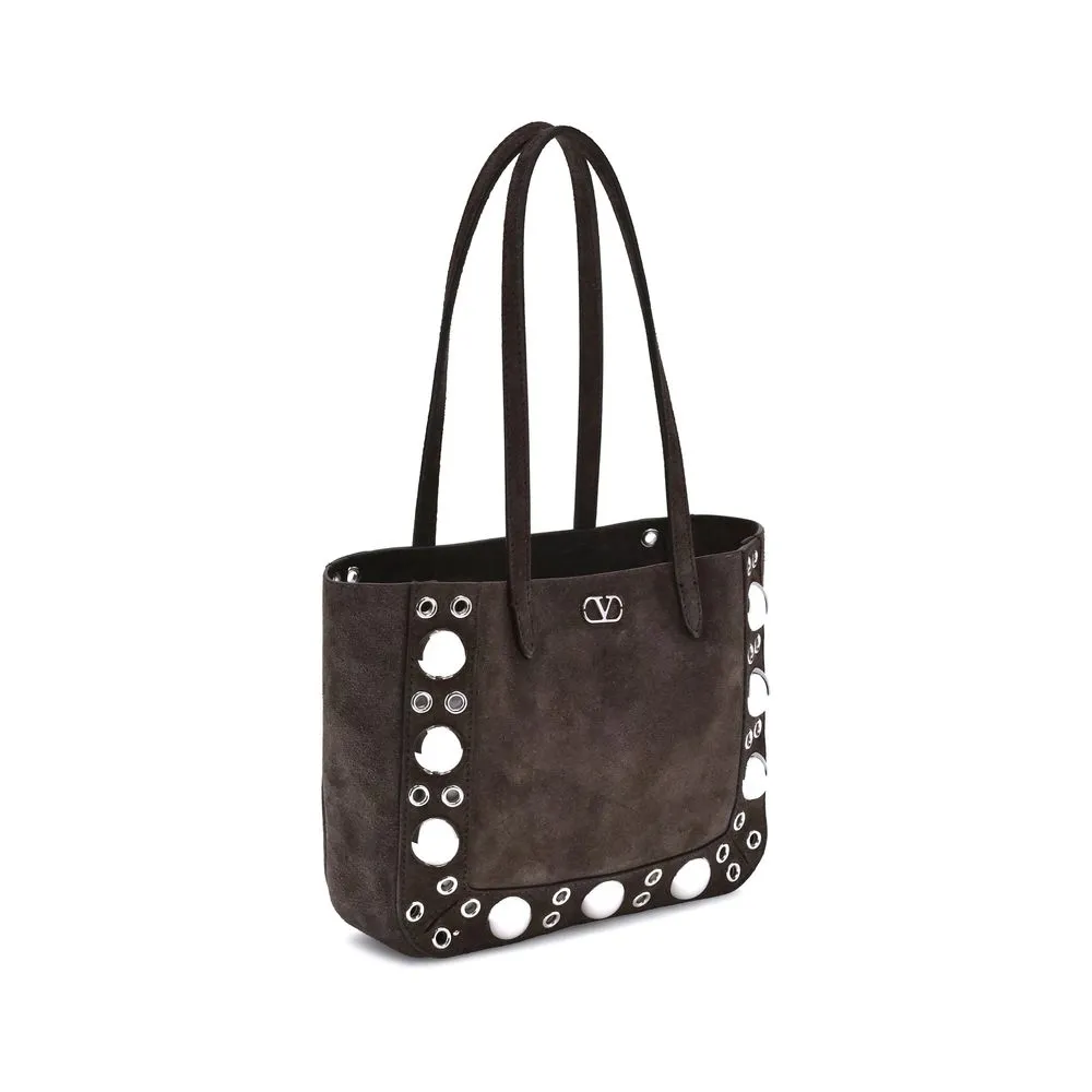 Valentino Garavani Suede Nellcôte Tote Bag
