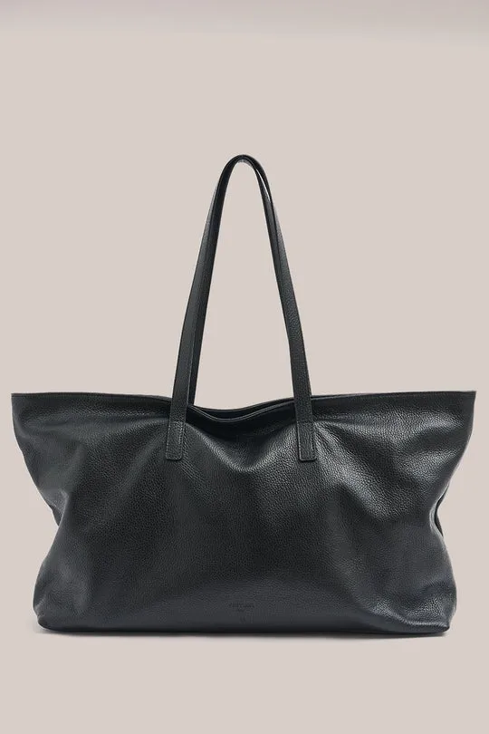 VESTIRSI - Mia East West Slouchy Tote XL BLACK
