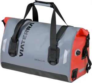 ViaTerra DryBag 40L Motorcycle Tailbag - 100% Waterproof Dry Bag I Universal Luggage & Works on All Motorbikes I No modifications or Saddle Stay/Rack Needed I Suitable as Travel Accessories