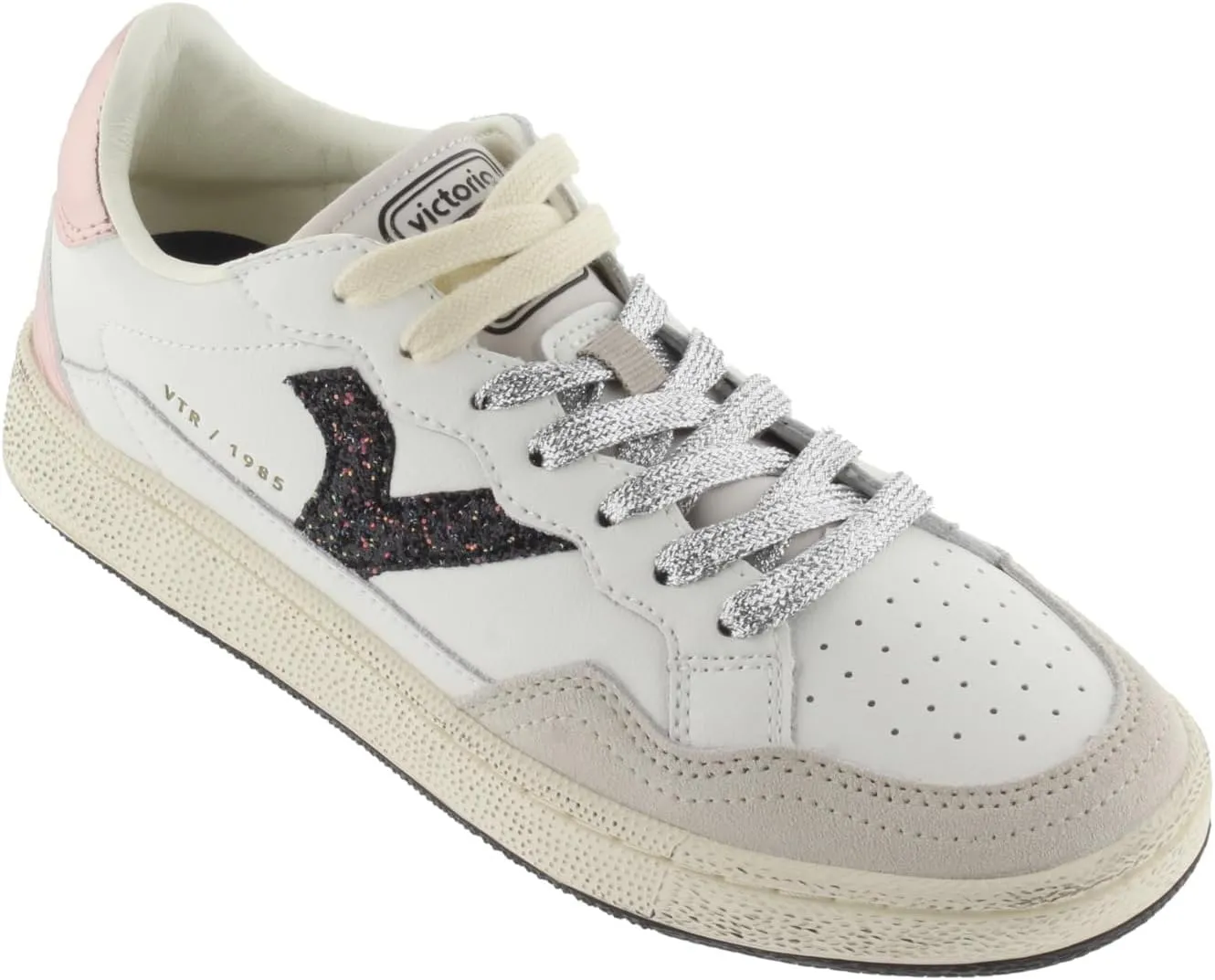 victoria Women's Smash Metal Glitter Sneaker