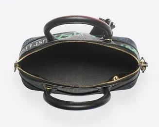 Ville Graffiti Top Handle Bag