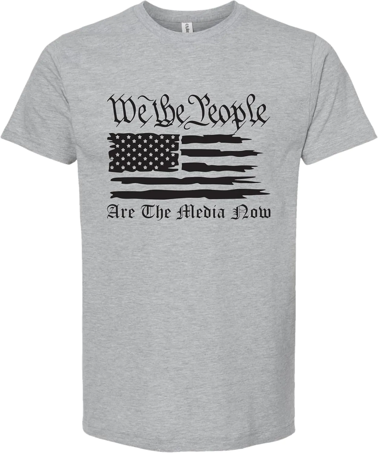 We The People are The Media Now US Flag Shirt Patriotic T Shirt