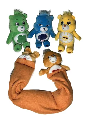 Weighted shoulder buddy, Character Bears with 3 lbs in a shoulder wrap - washable - plush, Funshine, Grumpy, Good Luck, Tenderhear
