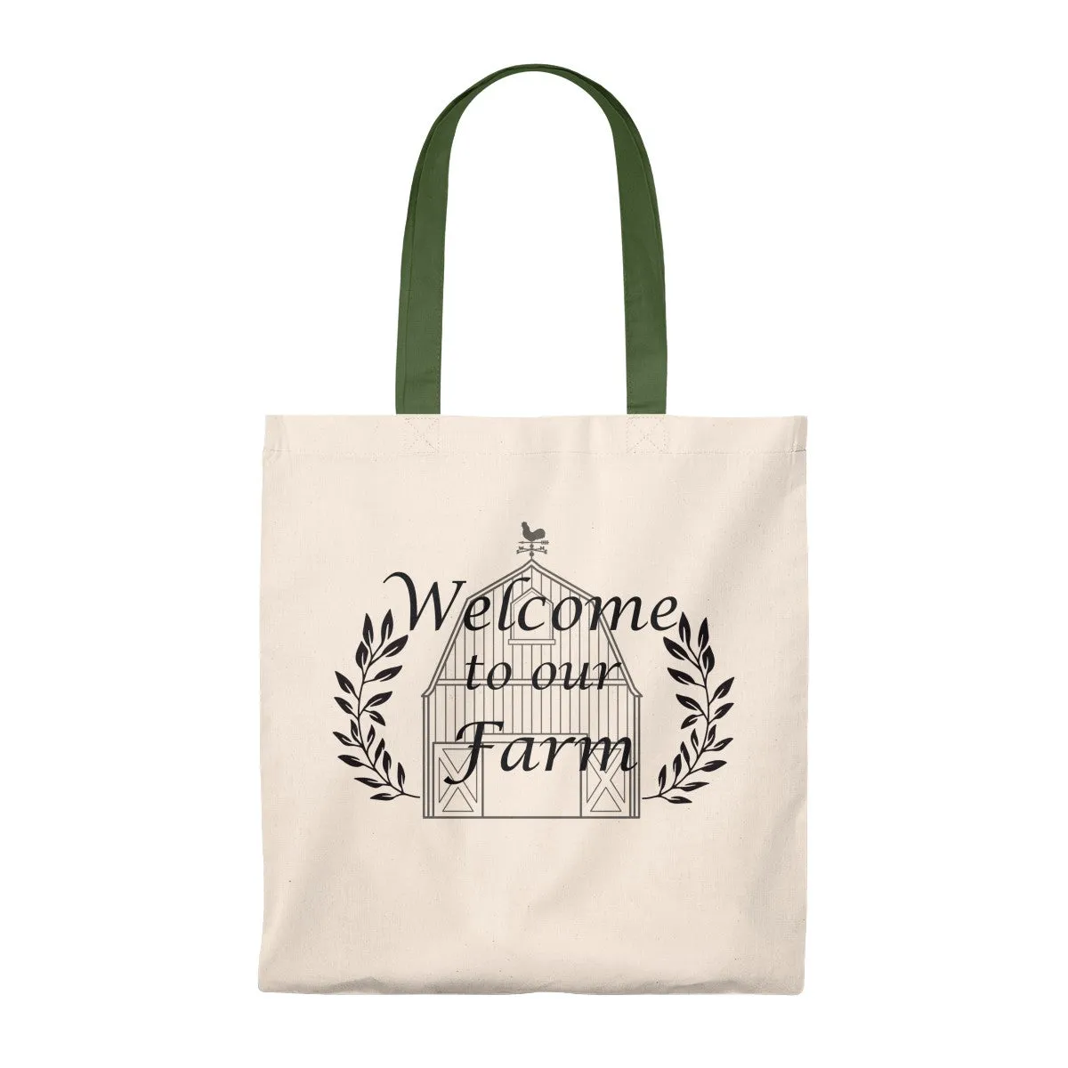 Welcome to our Farm Tote Bag - Vintage