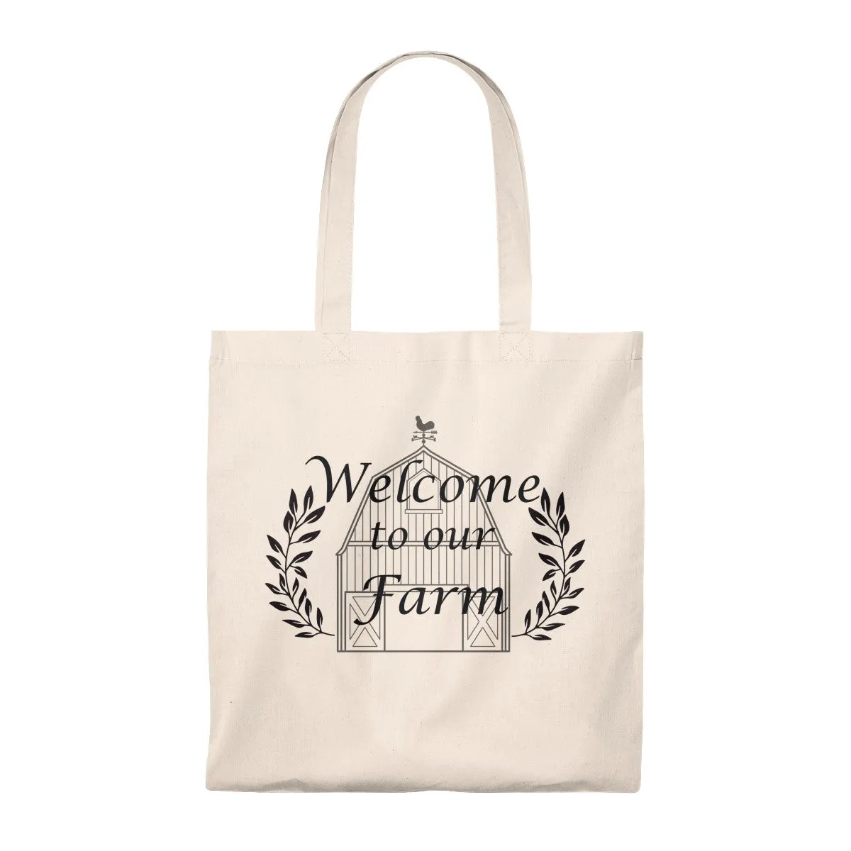 Welcome to our Farm Tote Bag - Vintage