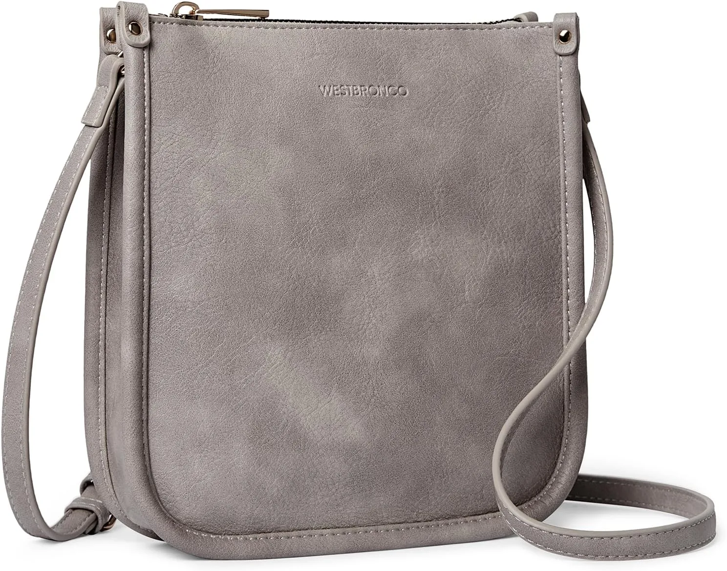 WESTBRONCO Crossbody Bag for Women Vegan Leather Wallet Purses Satchel Shoulder Bags Small Size