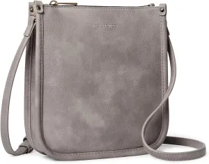 WESTBRONCO Crossbody Bag for Women Vegan Leather Wallet Purses Satchel Shoulder Bags Small Size