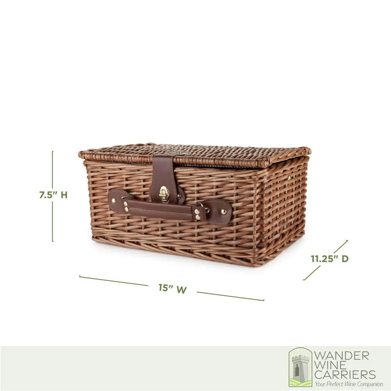 Wicker Wine basket – Picnic Set