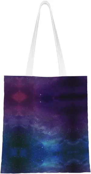 Wild Animals Print Large Canvas Beach Travel Reusable Grocery Shopping Tote Bag Portable Storage Handbag