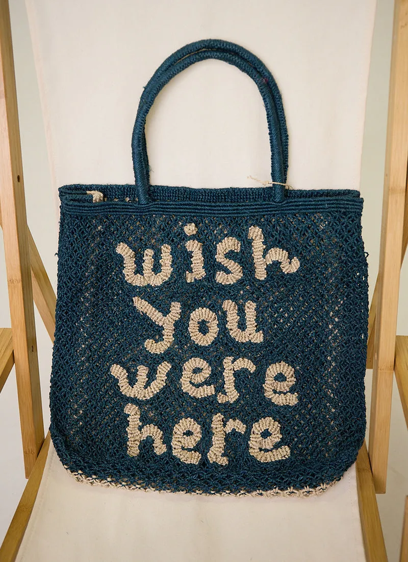 Wish You Were Here Large Tote