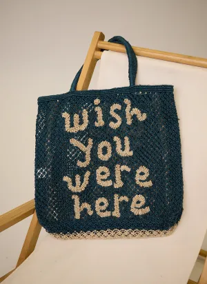 Wish You Were Here Large Tote