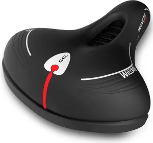 Wittkop Oversized Bike Seat for Peloton Bike & Bike , Comfort Bicycle Seat, Compatible with Peloton, Spin, Road or Exercise Bikes, Wide Bike Saddle Replacement for Men & Women, Accessories Peloton