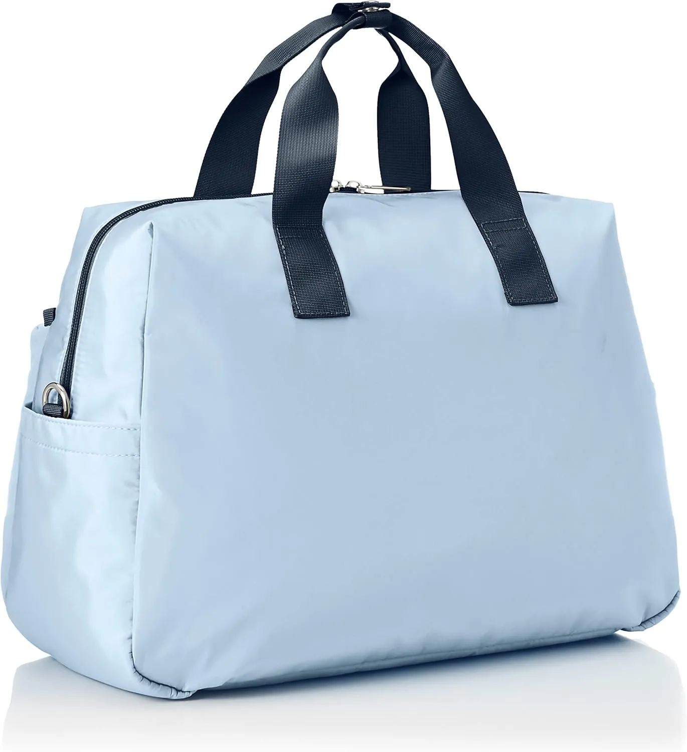 Women Boston Bag, Sky, H29×W43×D18cm