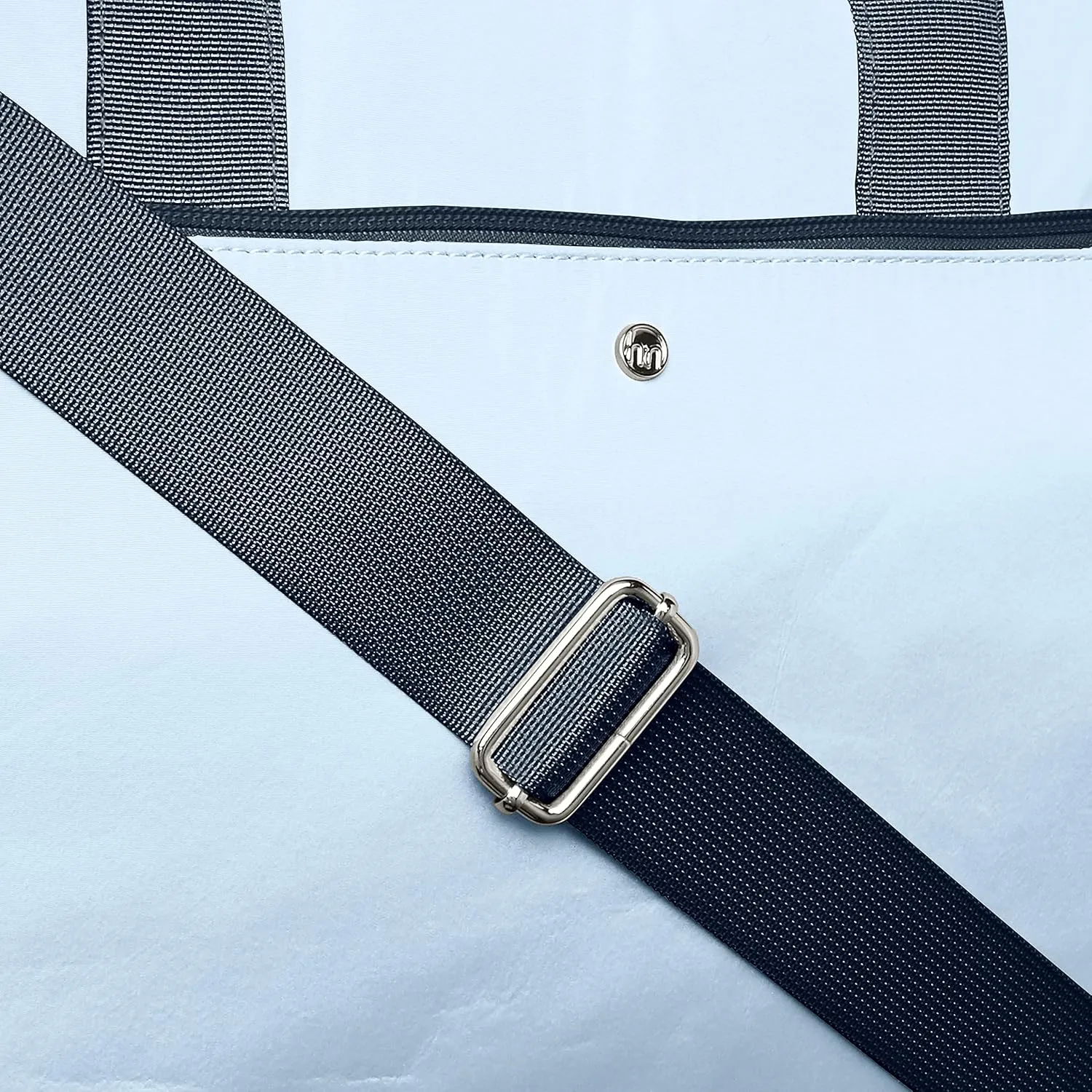 Women Boston Bag, Sky, H29×W43×D18cm