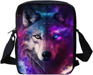 Women Men Small Crossbody Bag Messenger Purse for Traveling Shopping