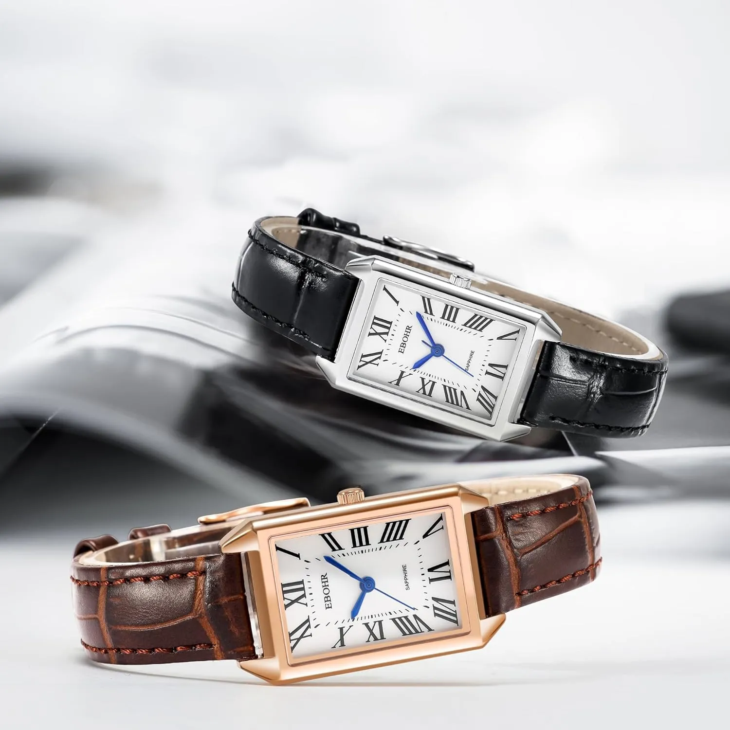 Women's Classical Quartz Watch Stylish and Sturdy Ladies Watch with Elegant Cowhide Leather Band - Perfect for Any Occasion