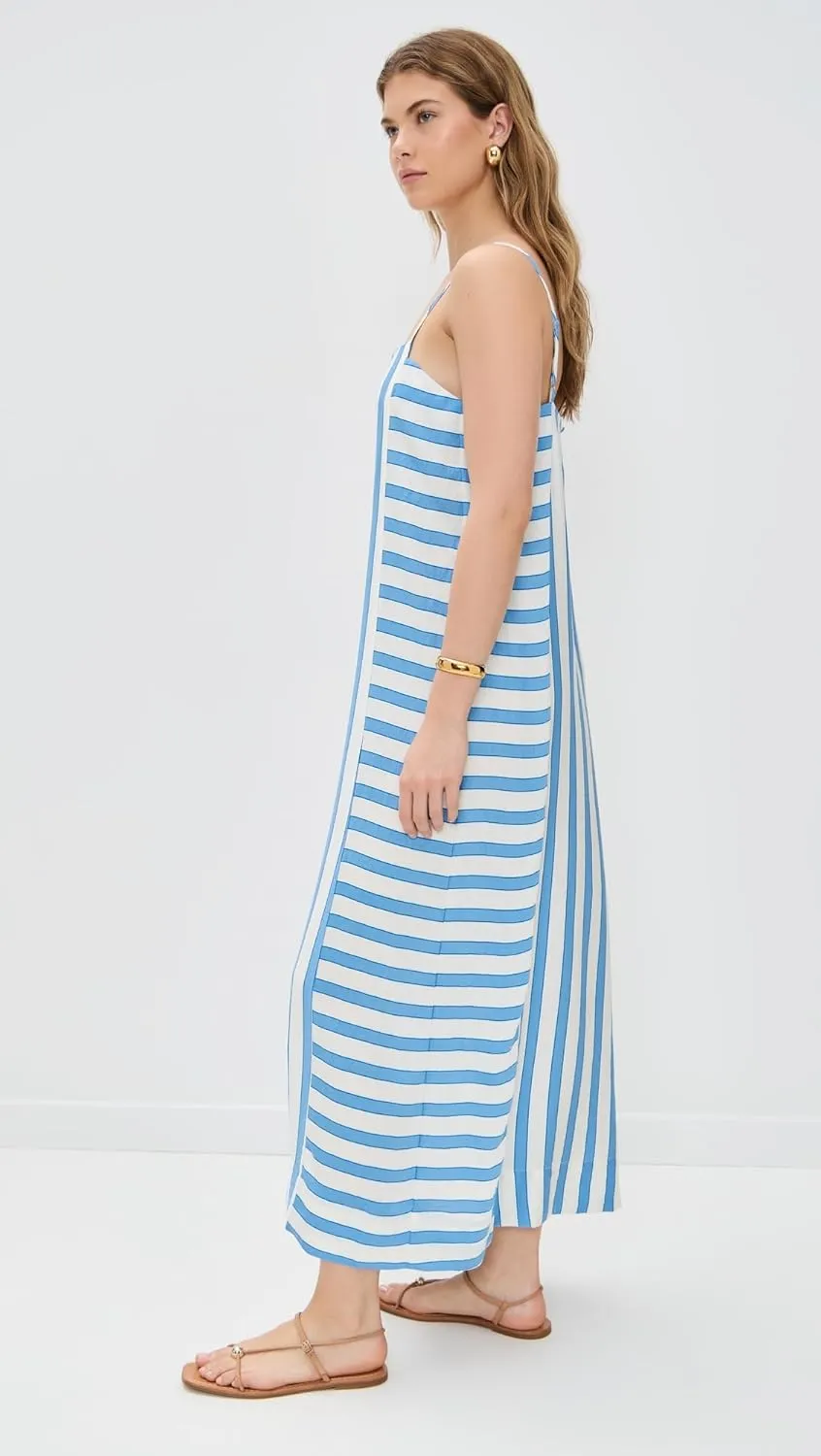 Women's Nimue Stripe Midi Dress