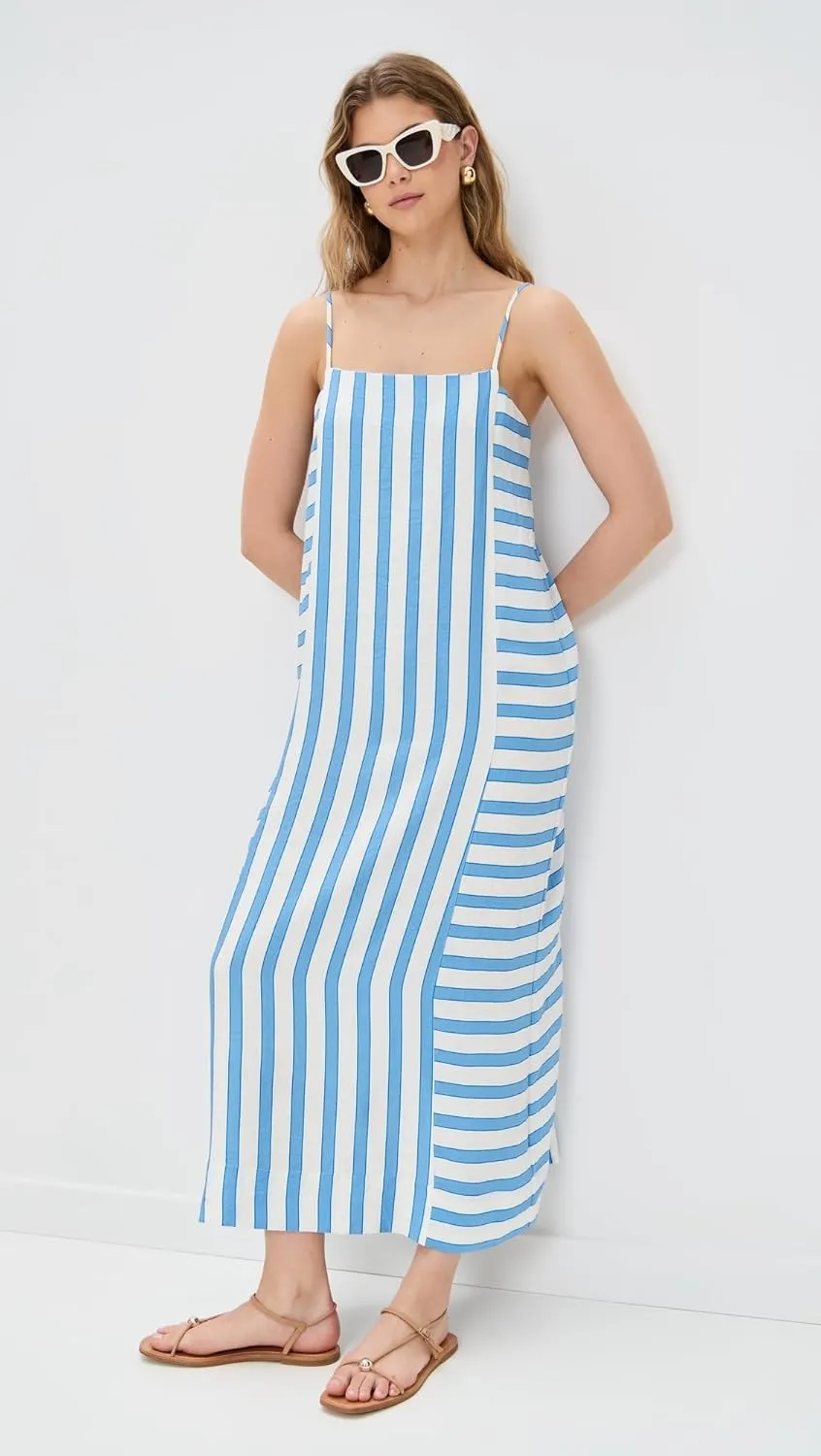 Women's Nimue Stripe Midi Dress