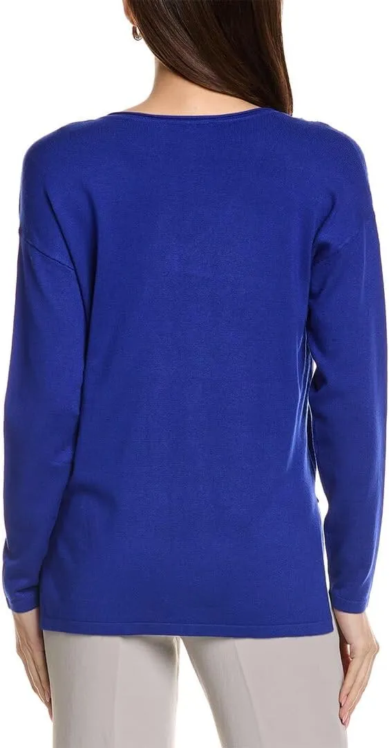 Women's Sweater Knit V-Neck Pullover