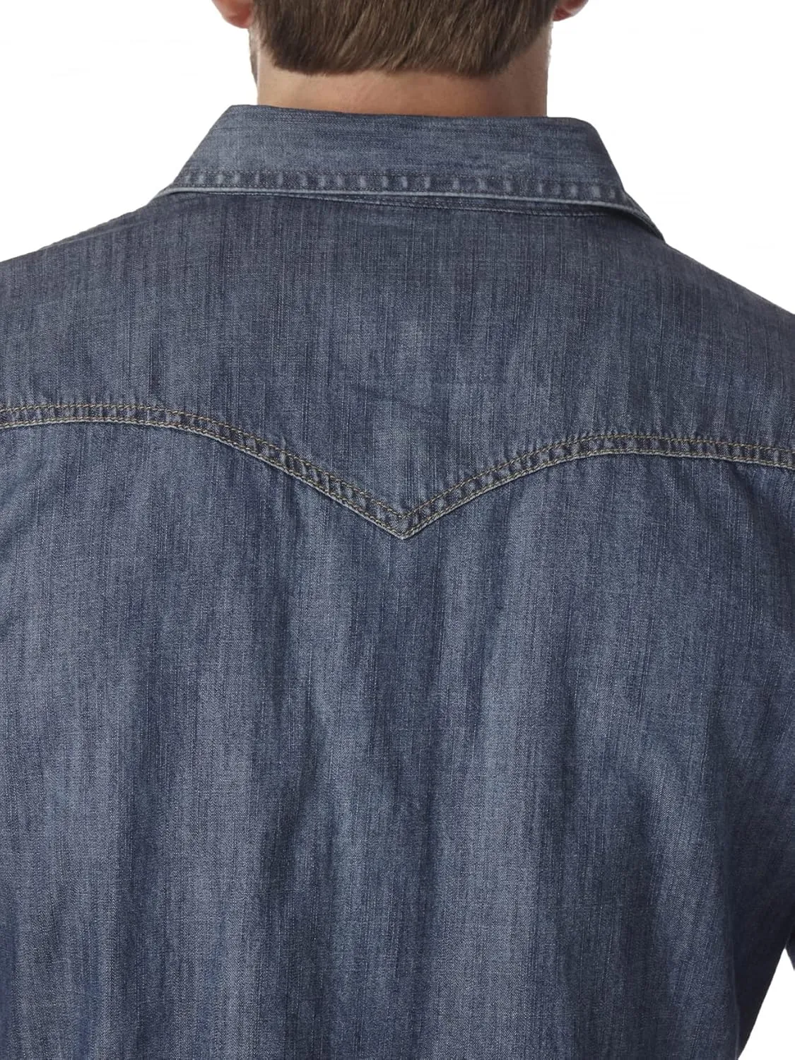 Wrangler Men's Retro Two Pocket Long Sleeve Snap Shirt