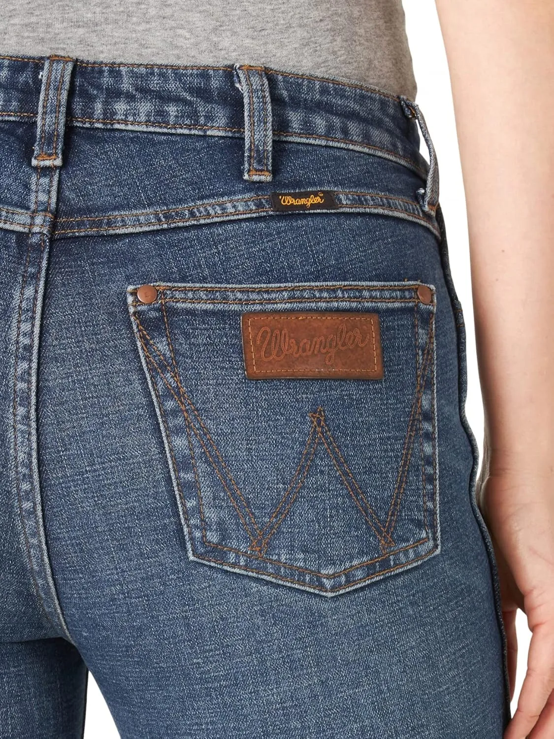 Wrangler Women's Retro High Rise Trumpet Flare Jeans