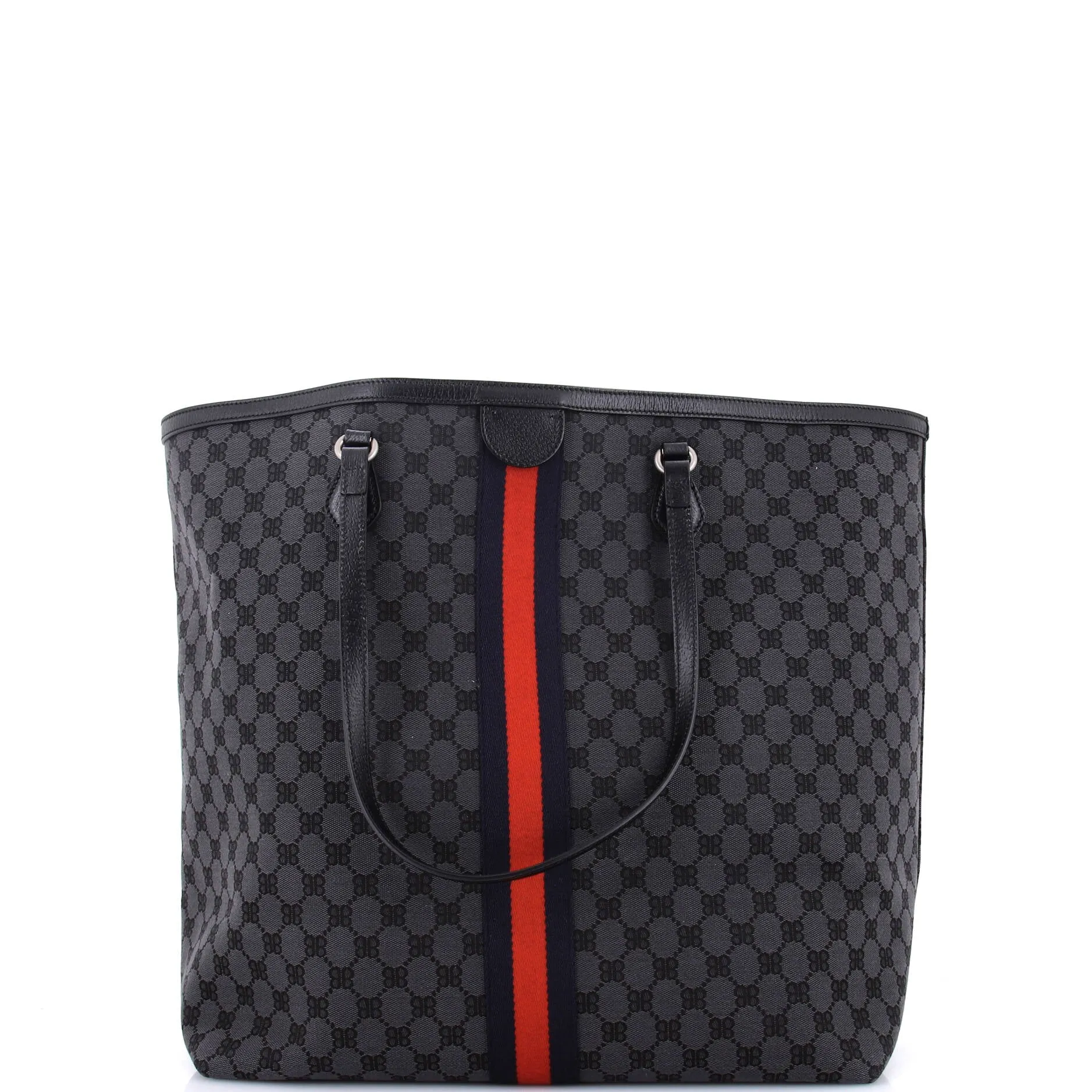 x Gucci The Hacker Project Tote Graffiti BB Canvas Large