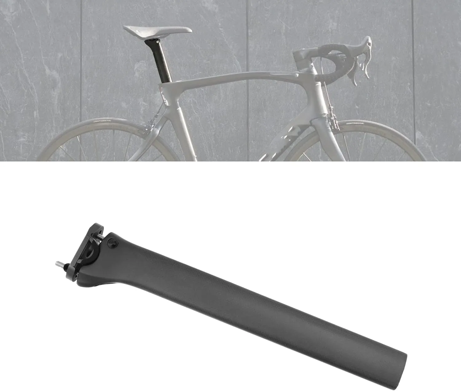 Xotic Tech Compatible with Pinarello Dogma F12 F8 F10 / Prince / K8 / Gan / K10 Carbon Seatpost-Fit 340mm 0mm Offset