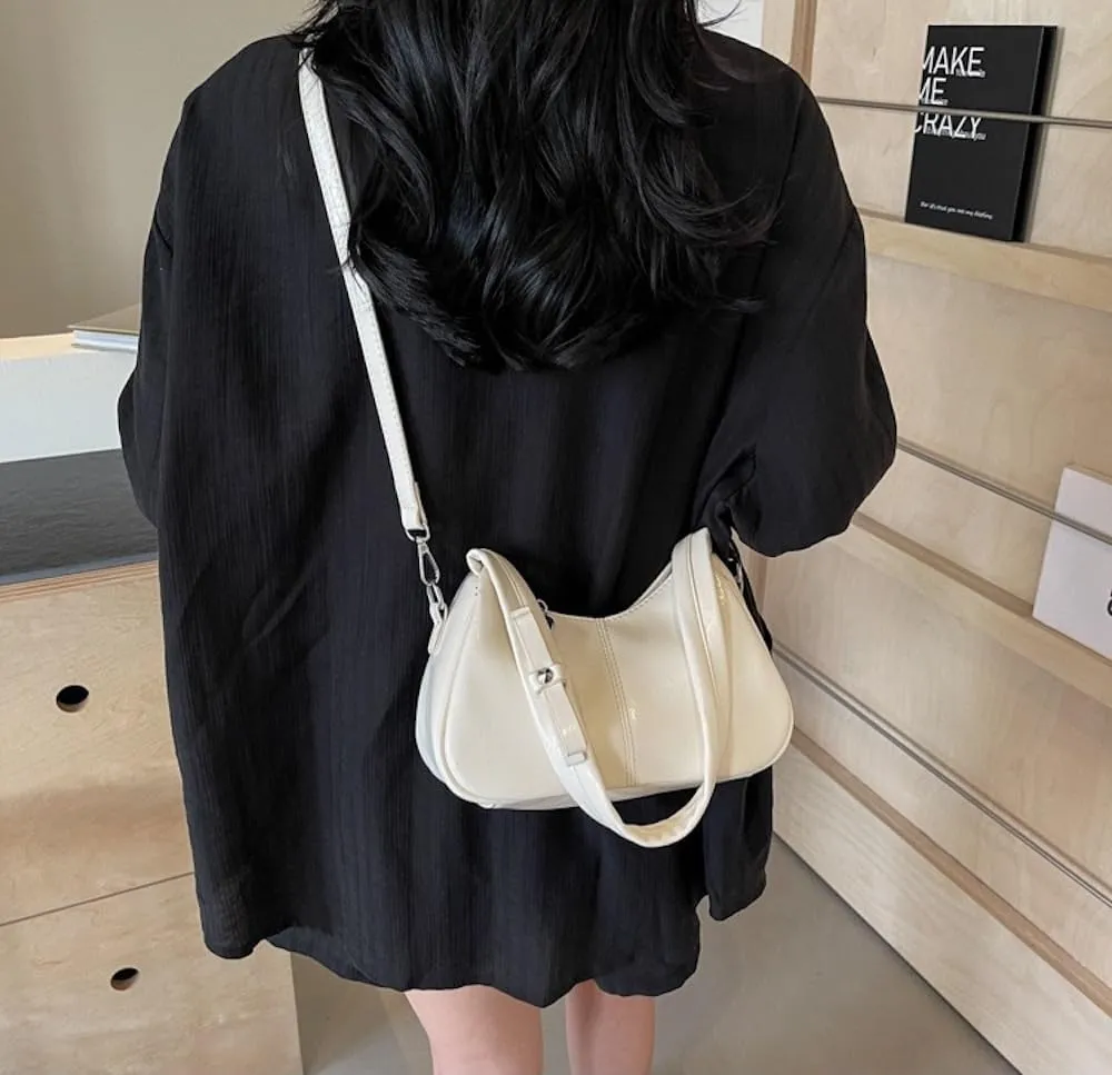 Y2k Shoulder Purse Womens Shoulder Bag Bow Bag Crossbody Bags Casual Purse Vegan Leather Bag Y2k Stuff
