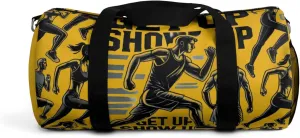 Yellow The Grind duffle bag | Runner-inspired gym and work bag for bold daily motion