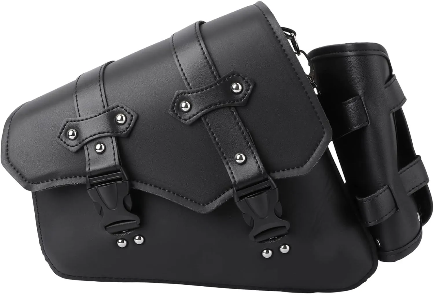 Zerodeko Motorcycle Swingarm Bag Left Tool Kit Quick Buckle Storage for Keys Phones Water Bottle Compartment for Saddlebags Motorcycles