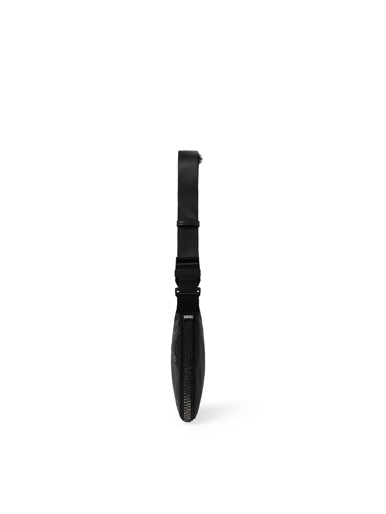 Zip-D Shoulder Bag in Black